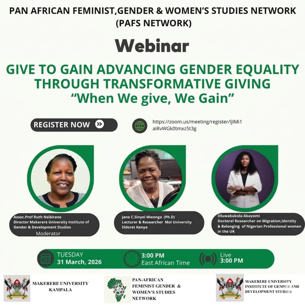 PAN AFRICAN FEMINIST,GENDER & WOMEN'S STUDIES NETWORK (PAFS NETWORK)
